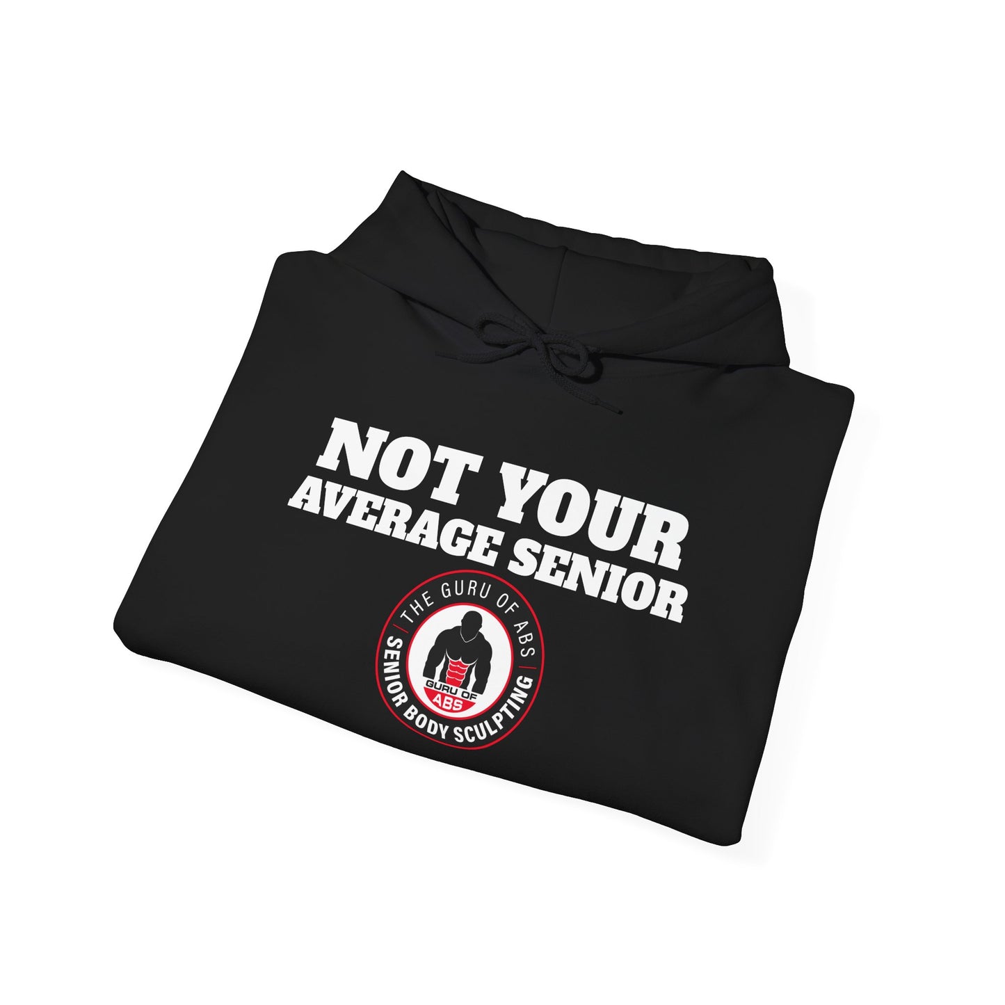 Not Your Average Senior Hoodie - Unisex Heavy Blend Hoodie (Black)