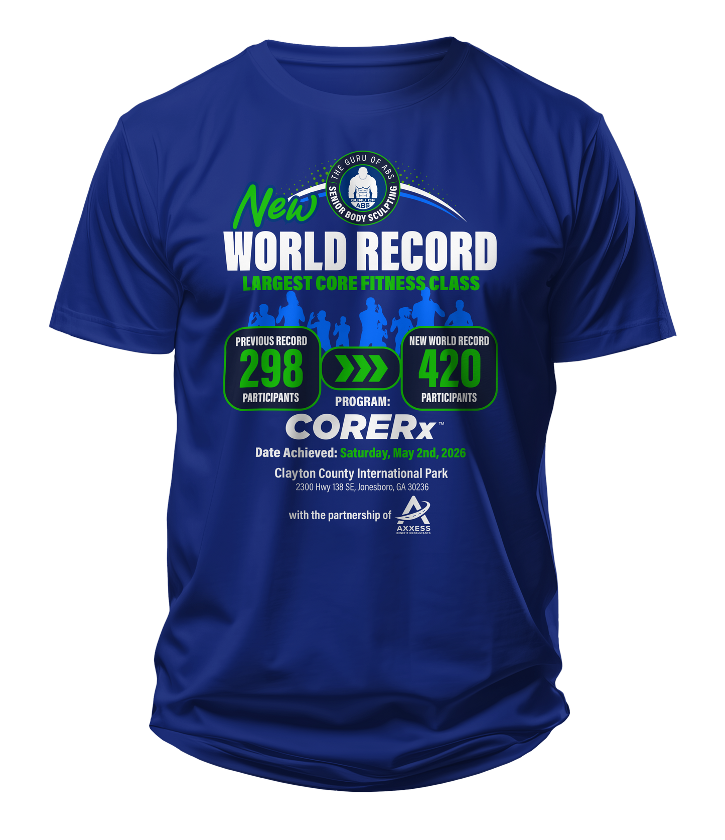 CoreRx™ World Record Celebration T-Shirt